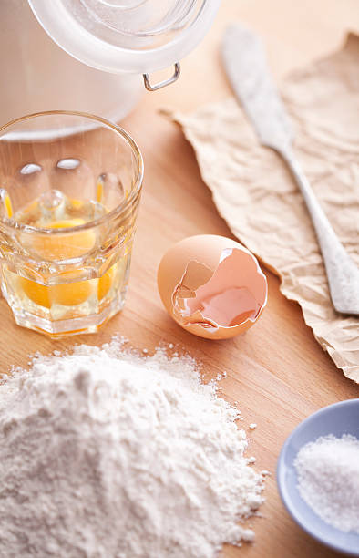 pasta ingredients stock photo