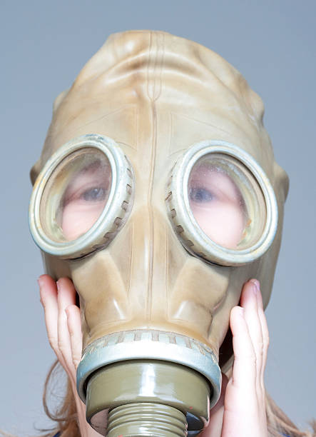 istock boy with gas mask 177029307