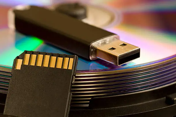 Photo of Cd, USB, SD card