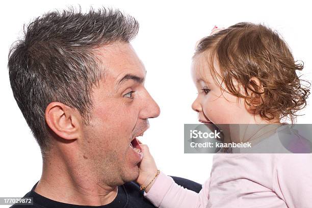 Father And Daughter Stock Photo - Download Image Now - Baby - Human Age, Surprise, Father