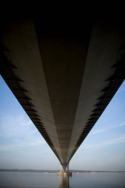 istock Underside of a Suspension Bridge over the Humber Estuary 177030213
