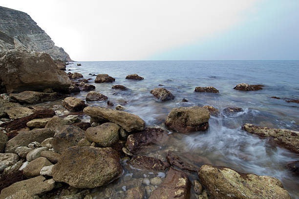 Sea landscape stock photo