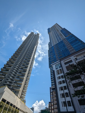 Two tall buildings in Kollupitiya