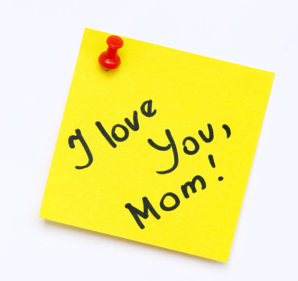 istock message on the yellow card 177032715