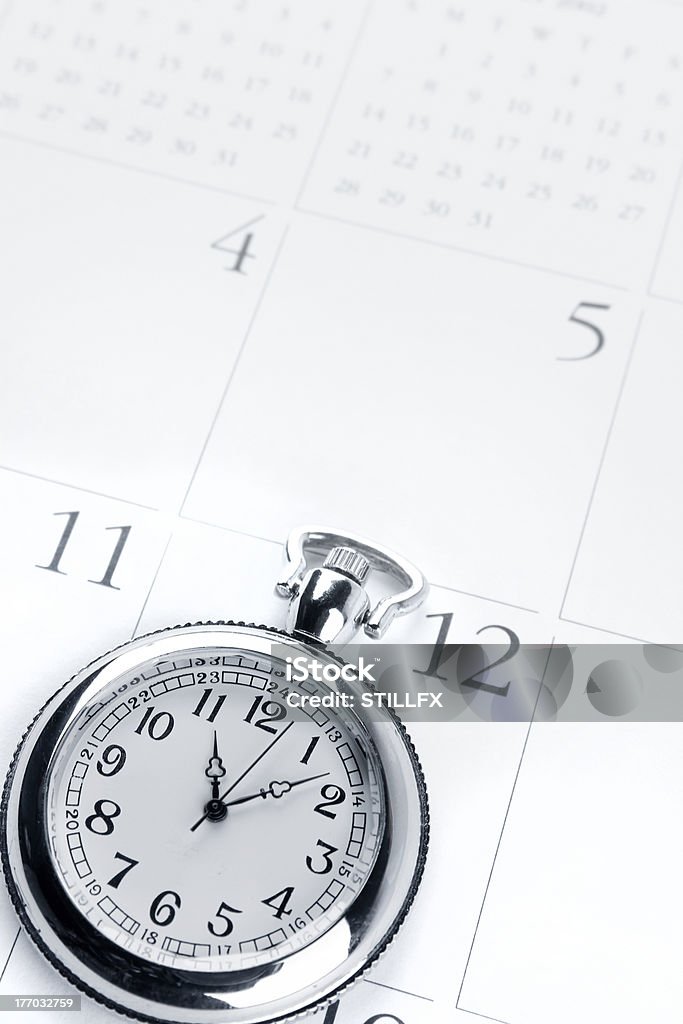 時間の管理 - カレンダーのロイヤリティフリーストックフォト