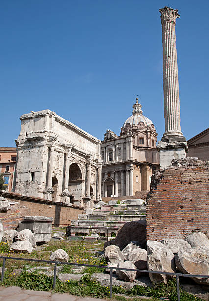 istock Rome - forum romanum 177033454