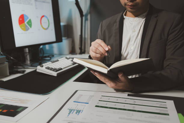 istock Sit and work in a private office, Entrepreneur preparing data on computer, Working plans to start a startup business are in progress, Sit and work in the company, startup idea. 1770336202