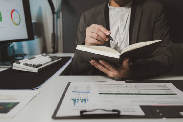 istock Sit and work in a private office, Entrepreneur preparing data on computer, Working plans to start a startup business are in progress, Sit and work in the company, startup idea. 1770336717