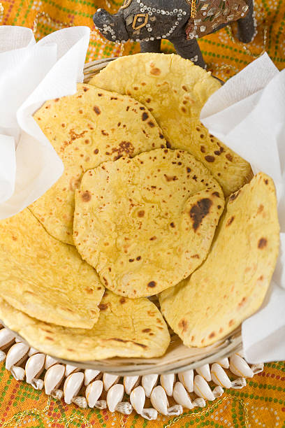 istock Indian food, Makai Ki Roti 177033936