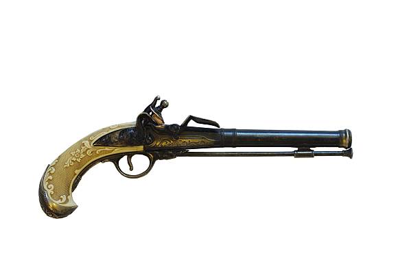 istock old metal pistol 177033974