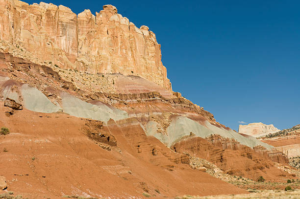 istock rock formations of Capitol Reef 177035014