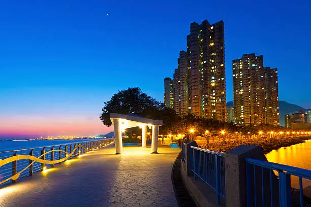 Photo of Sunset coast in Hong Kong