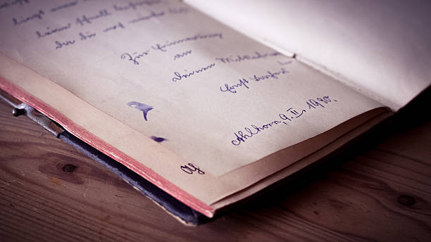 istock Diary of my grnadmother 177035320