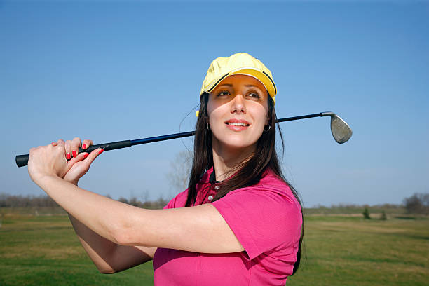 istock Women golfer 177035959