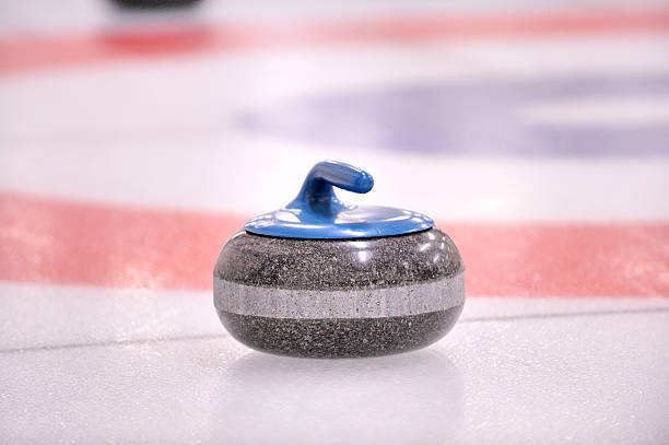 istock Winter Sport-Curling, the granite Rock 177036030