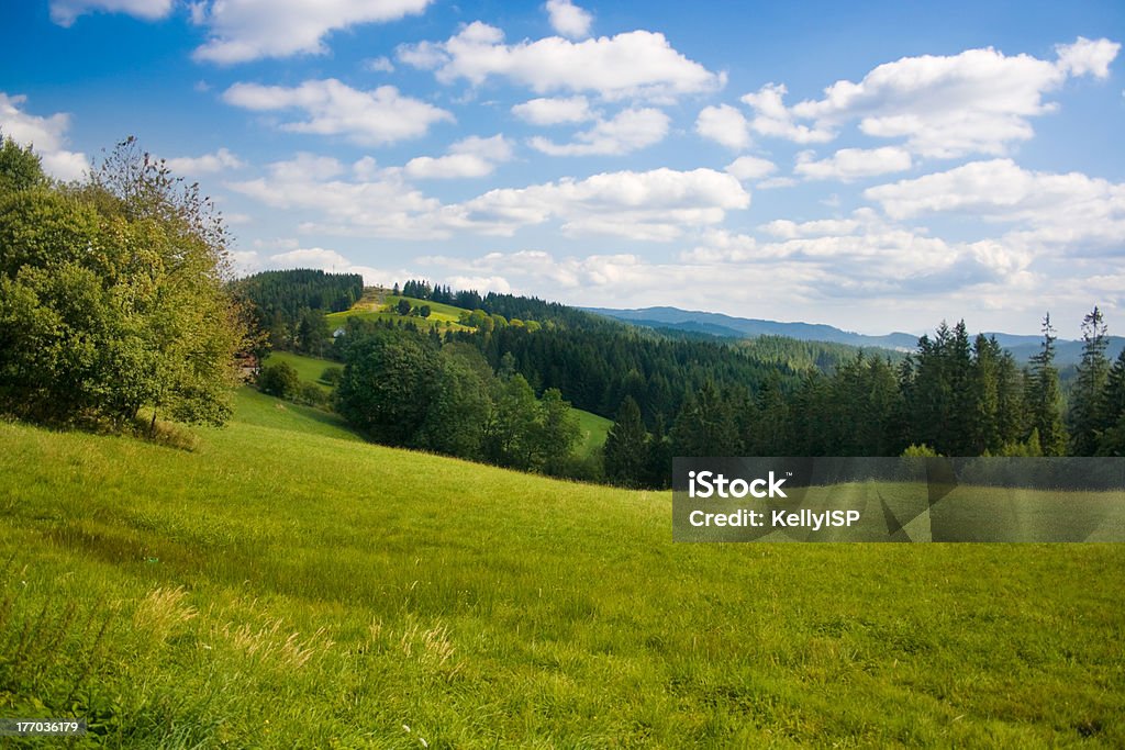 Paisagem de montanha - Foto de stock de Acampamento de Férias royalty-free