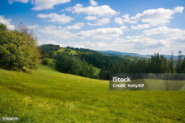 Foto de Paisagem De Montanha e mais fotos de stock de Acampamento de Férias - Acampamento de Férias, Azul, Beleza natural - Natureza