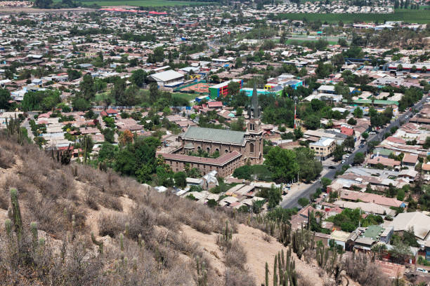 istock Panoramic view of Los Andes city, Chile 1770369536