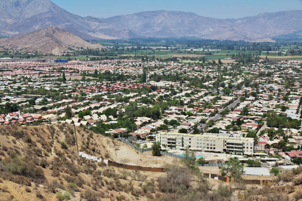 istock Panoramic view of Los Andes city, Chile 1770369537
