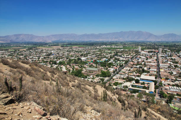 istock Panoramic view of Los Andes city, Chile 1770369542