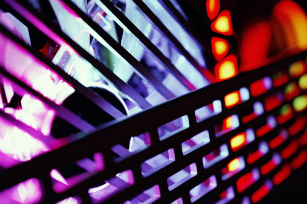 istock Vibrant LED-Lit Modern PC Case Fan 1770374404