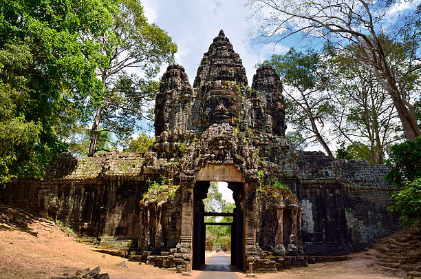 istock South gate to Angkor Tom 177037487