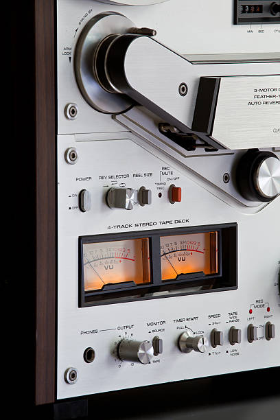 istock Analog Stereo Open Reel Tape Deck Recorder 177037673