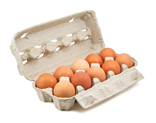 istock Brown eggs in the box 177037994