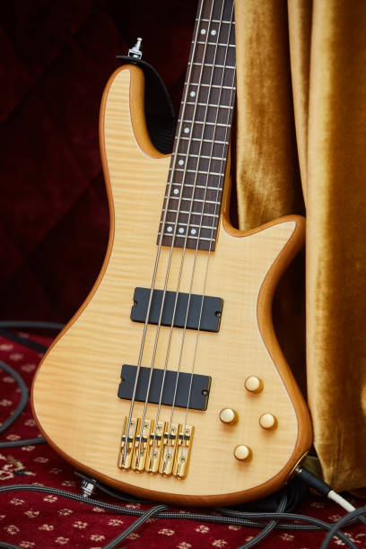 istock Stringed musical instrument electric guitar. 1770380006