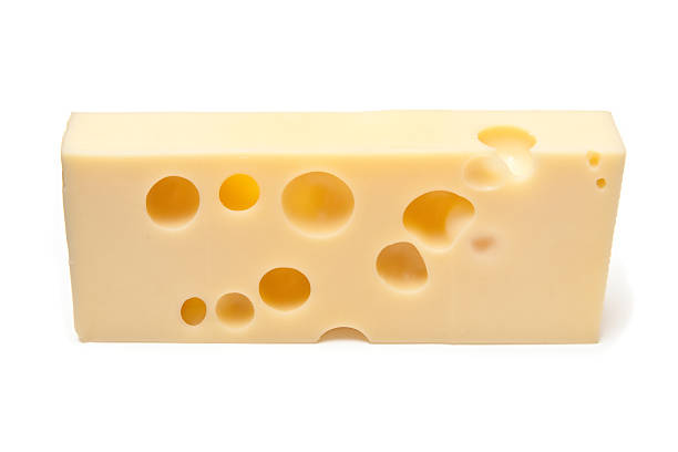 istock Emmental cheese isolated on a white background. 177038870