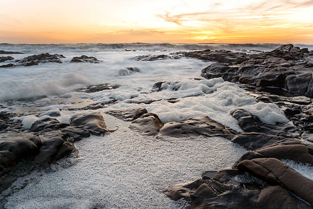 Bean Hollow Beach stock photo