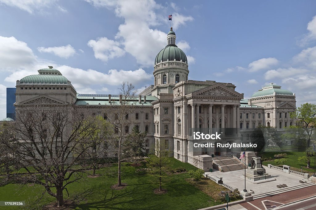 Indiana Capitol Building. Image of the Indiana Capitol Building. Indiana Stock Photo