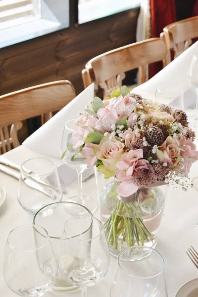istock Wedding table decoration with name cards 1770392872