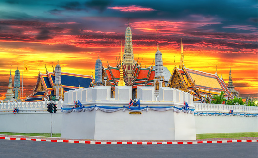 Wat Phra Kaew or Temple of the Emerald Buddha.