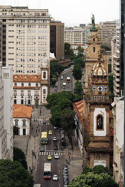 istock March First Street view from the top. 177039538