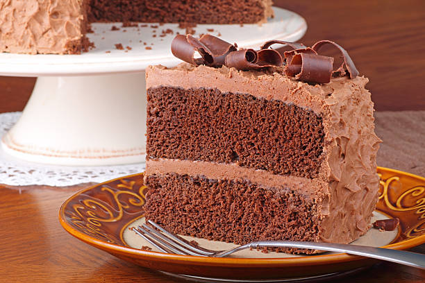 istock Piece of Chocolate Cake 177040160
