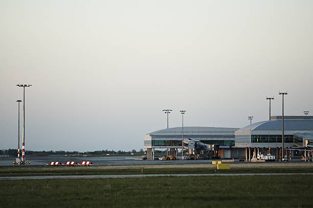 istock Evening airport 177040674