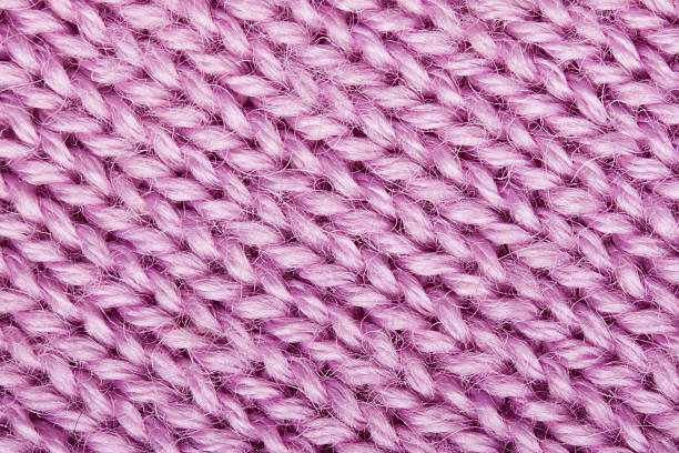 istock Lilac color wool knitted background 177040816