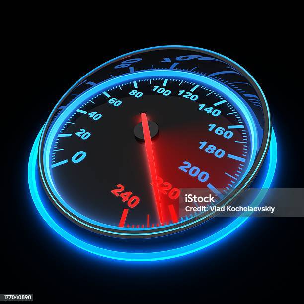 Tachometer Auto Stockfoto und mehr Bilder von Am Rand - Am Rand, Armaturenbrett, Auto