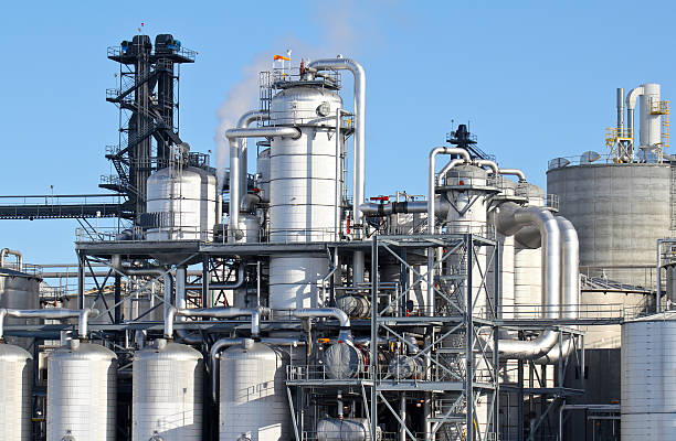 fuel production fuel production refinery ethanol photos stock pictures, royalty-free photos & images