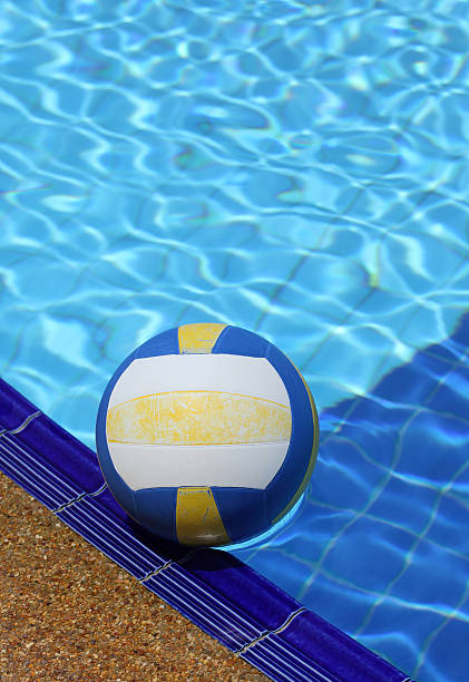 istock color ball on swimming pool 177042849