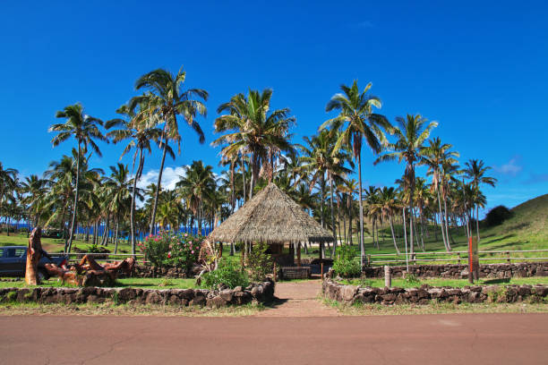 istock Anakena Beach on Rapa Nu, Easter Island, Chile 1770438082