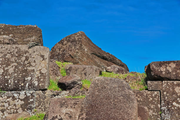 istock Rapa Nui. Ahu Vinapu park on Easter Island, Chile 1770438145