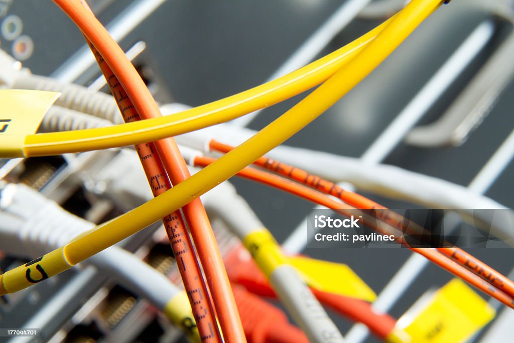 Сетевые кабелей - Стоковые фото Без людей роялти-фри