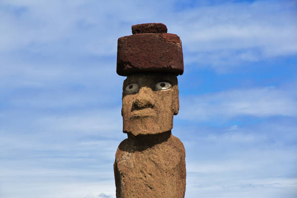 istock Rapa Nui. The statue Moai in Ahu Tahai on Easter Island, Chile 1770461979