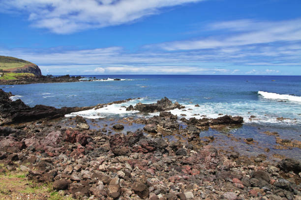 istock Rapa Nui. The view of Pacific ocean on Easter Island, Chile 1770462026