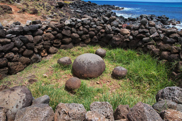 istock Rapa Nui. Ahu Te Pito Kura on Easter Island, Chile 1770462585