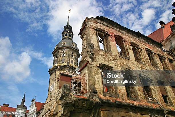 Ruinen Von Dresden Deutschland Stockfoto und mehr Bilder von Zweiter Weltkrieg - Zweiter Weltkrieg, Deutschland, Dresden