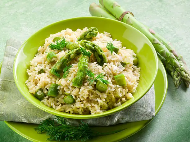 risotto with asparagus