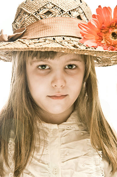 istock Girl with flower 177046969